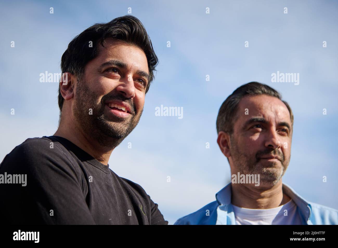 Glasgow, Écosse, Royaume-Uni, mars 19 2022. Cent mars à George Square pour marquer la Journée anti racisme. Crédit sst/alamy nouvelles en direct Banque D'Images