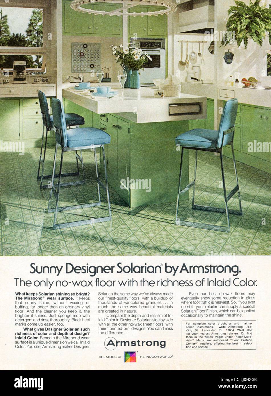 Vintage novembre 1976 'Ladies' Home Journal' Magazine publicité, Etats-Unis Banque D'Images
