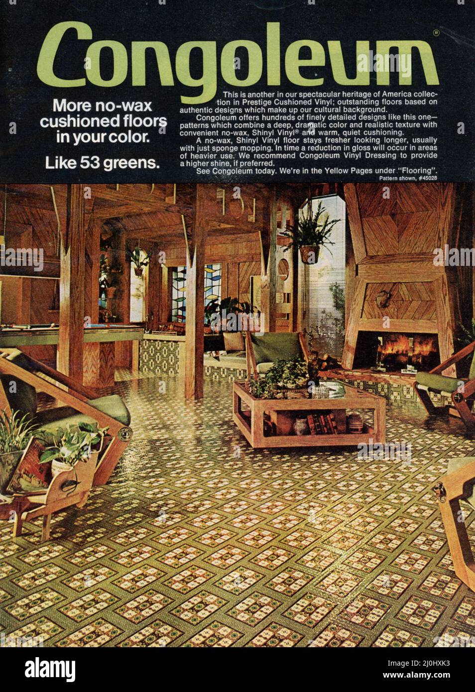 Vintage novembre 1976 'Ladies' Home Journal' Magazine publicité, Etats-Unis Banque D'Images