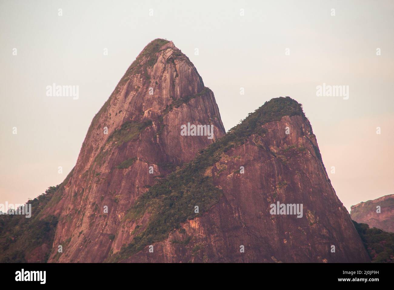 Two Hill Brother à Rio de Janeiro, Brésil. Banque D'Images
