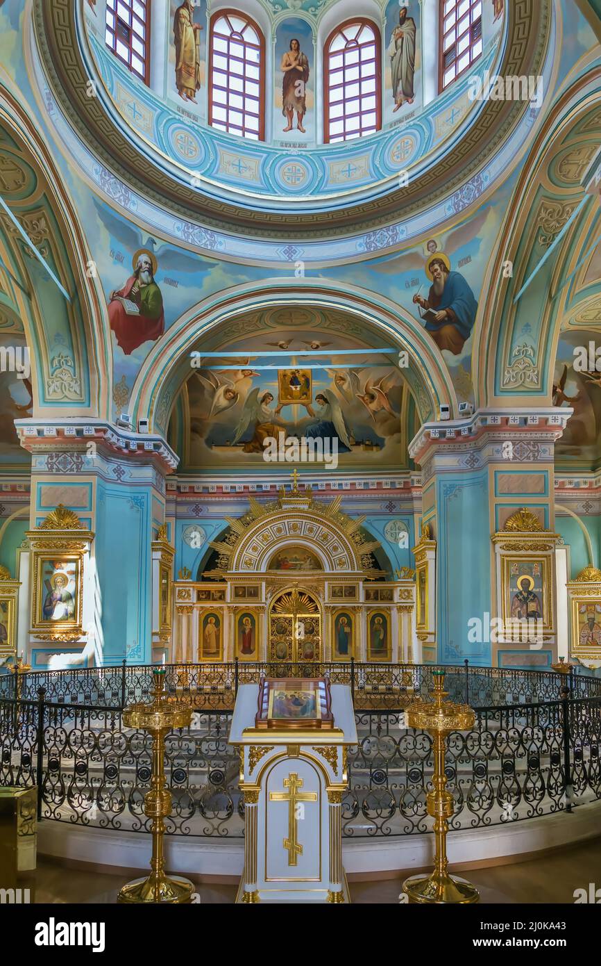 Monastère de la Sainte-Dormition, Staritsa, Russie Banque D'Images