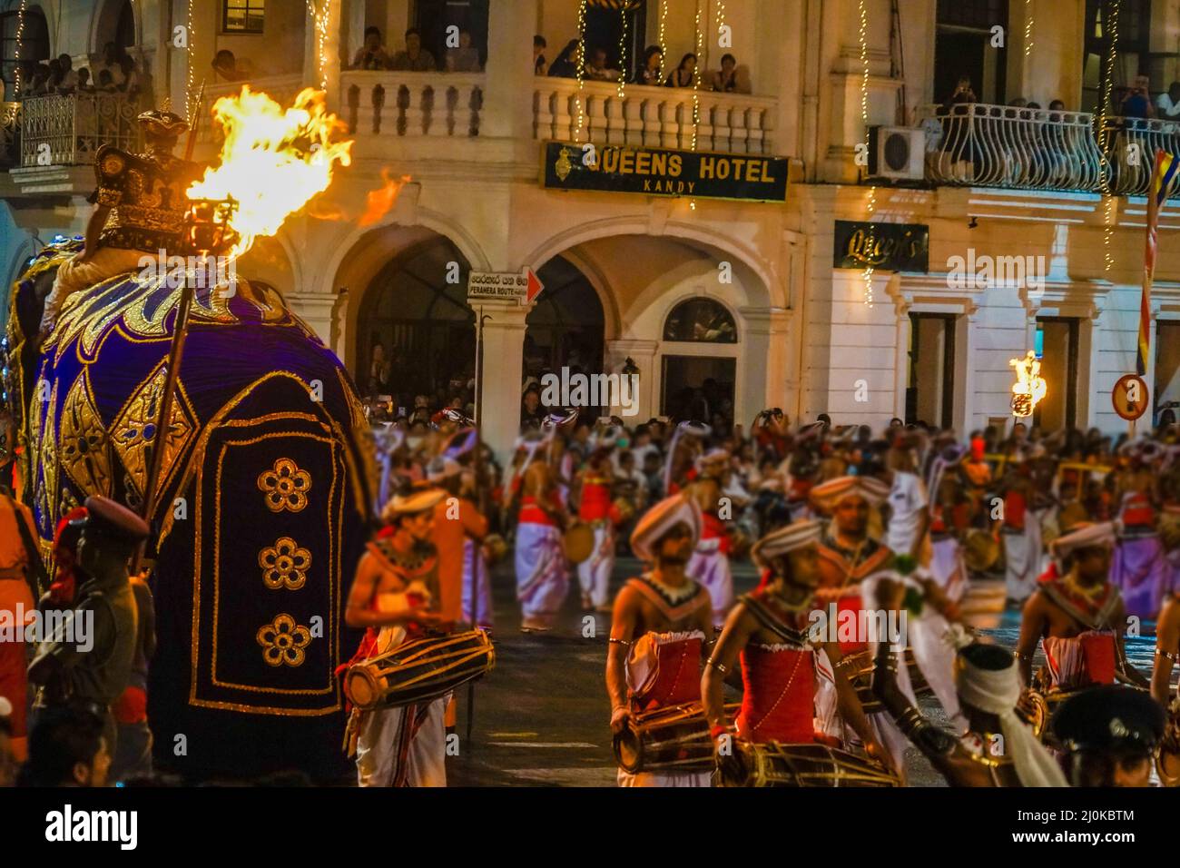 Festival Esara Perahera (bonbons du Sri Lanka) Banque D'Images