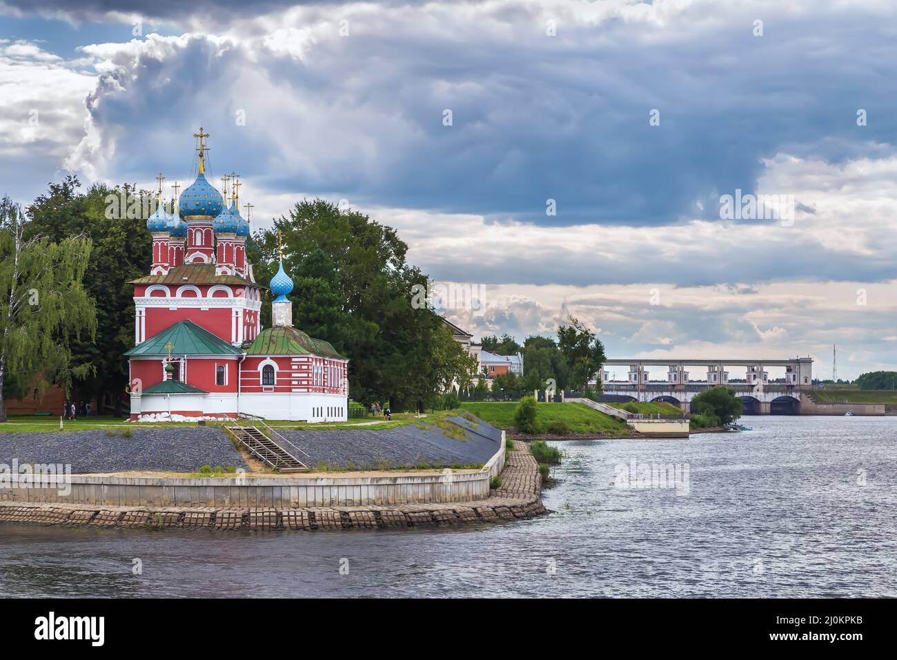 Église de Demetrius sur le sang, Uglich, Russie Banque D'Images