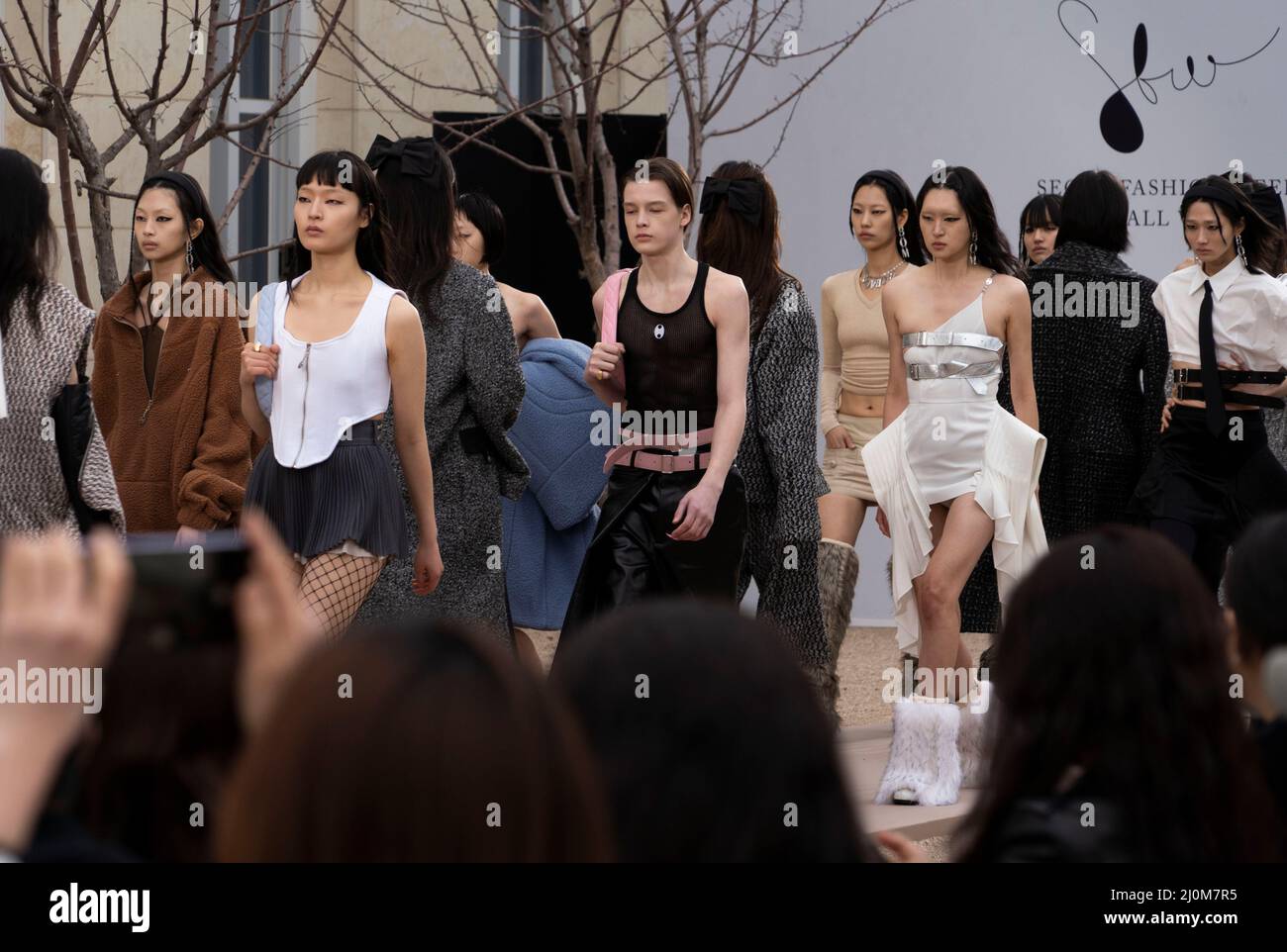 Séoul, Corée du Sud. 18th mars 2022. Défilé de mannequin sudcoréen