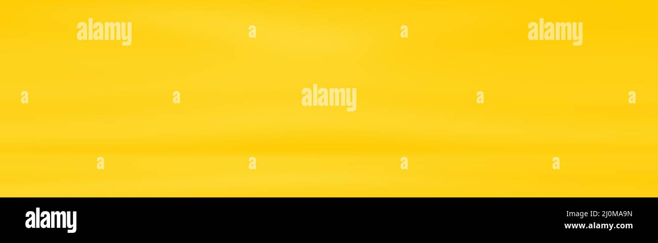 Fond or, gradient jaune arrière-plan abstat. Banque D'Images