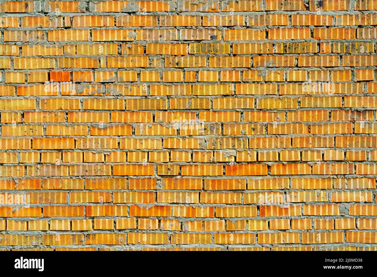 Mur de brique jaune. Intérieur d'un loft moderne. Contexte de la conception et de l'enregistrement des entretiens. Banque D'Images