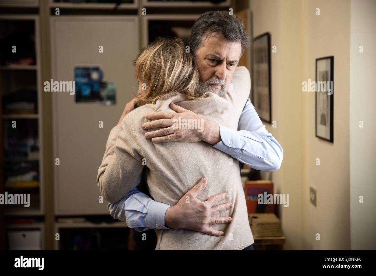 NANNI MORETTI en TROIS ÉTAGES (2021) -titre original: TRE PIANI-, réalisé par NANNI MORETTI. Crédit: RAI CINÉMA / Album Banque D'Images