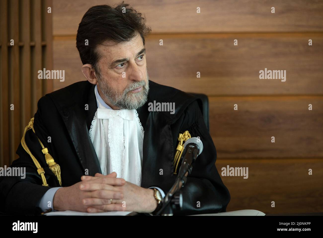 NANNI MORETTI en TROIS ÉTAGES (2021) -titre original: TRE PIANI-, réalisé par NANNI MORETTI. Crédit: RAI CINÉMA / Album Banque D'Images