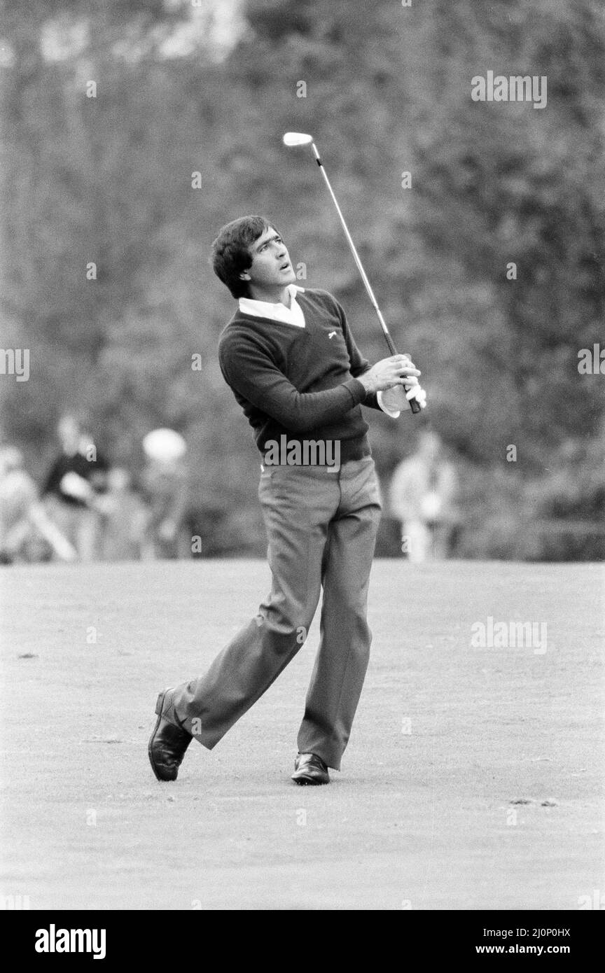 1983 Suntory World Match Play Championship à Wentworth, vendredi 7th octobre 1983. Ballesteros de Seve Banque D'Images