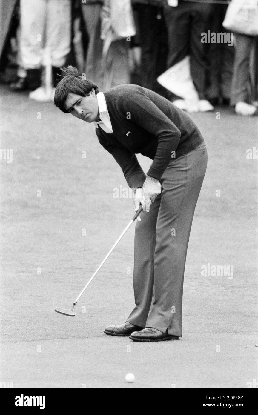 1983 Suntory World Match Play Championship à Wentworth, vendredi 7th octobre 1983. Ballesteros de Seve Banque D'Images