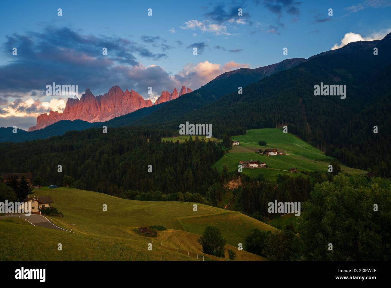 Vue sur le Geisler Banque D'Images