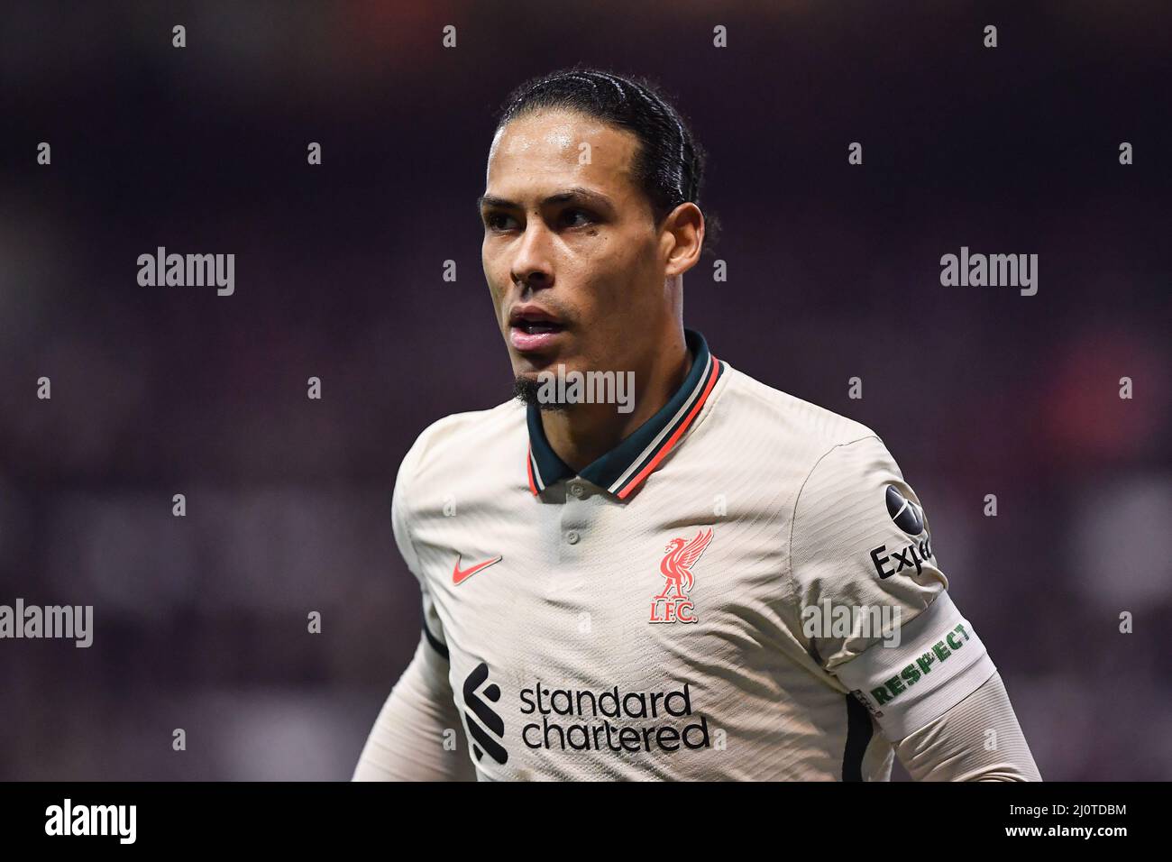 NOTTINGHAM, Royaume-Uni Virgile van Dijk de Liverpool lors du match de la FA Cup entre Nottingham Forest et Liverpool au City Ground, Nottingham, le dimanche 20th mars 2022. (Credit: Jon Hobley | MI News) Credit: MI News & Sport /Alay Live News Banque D'Images