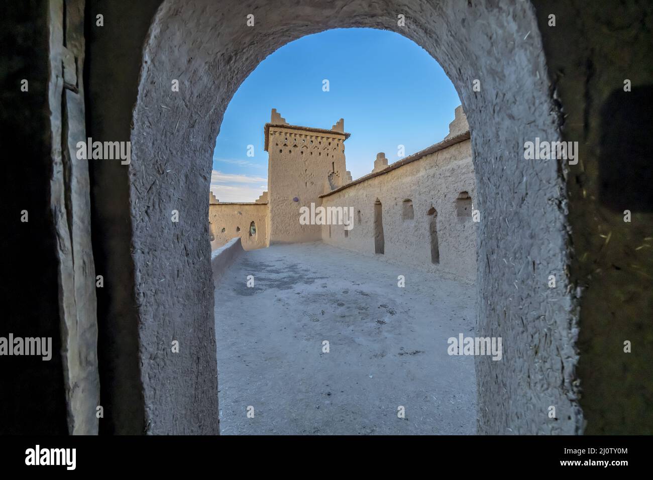 Résidence historique forte de Kasbah Amridil au Maroc, Afrique Banque D'Images