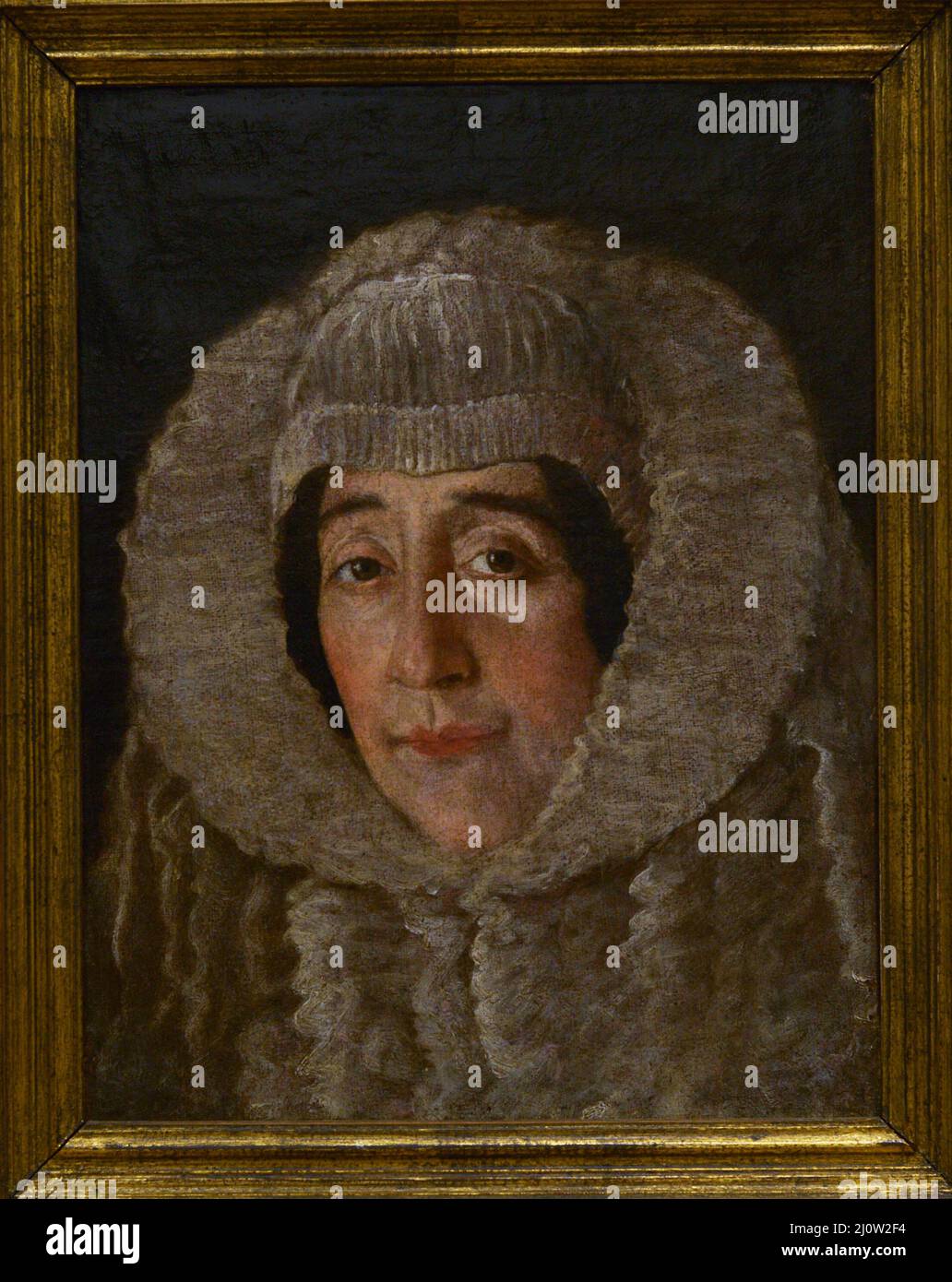 Domingo Vieira (c. 1600-1678 ?). Peintre portugais, appelé O Escuro (actif de 1627 à 1678). Portrait de Dona Isabel de Moura, 1630-1640. Huile sur toile. Musée national d'Art ancien Lisbonne, Portugal. Auteur: Domingo Vieira (c. 1600-1678?). Peintre portugais (actif de 1627 à 1678). Banque D'Images