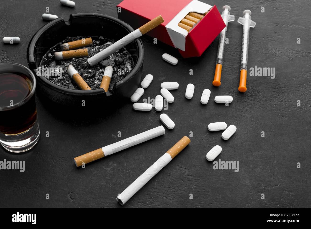 Habitudes de désheathy à angle élevé. Photo de haute qualité Banque D'Images