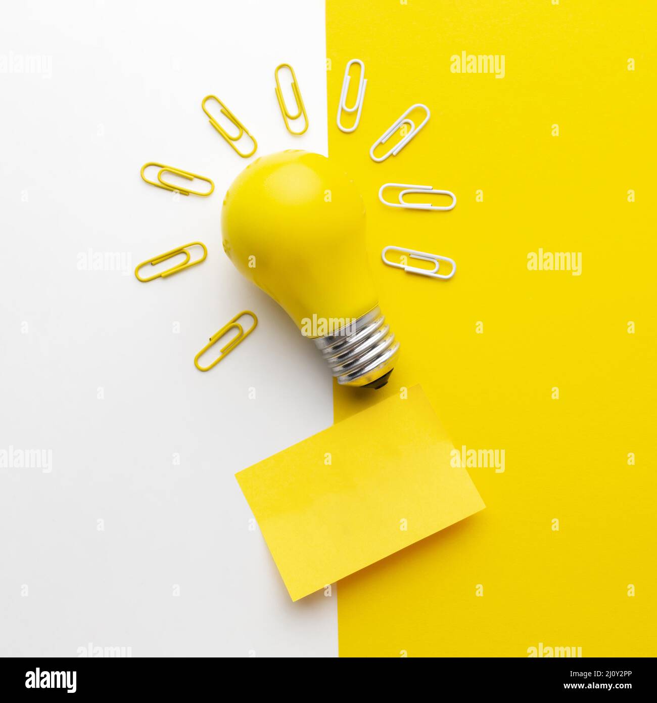 Vue de dessus composition abstraite de l'innovation. Photo de haute qualité Banque D'Images