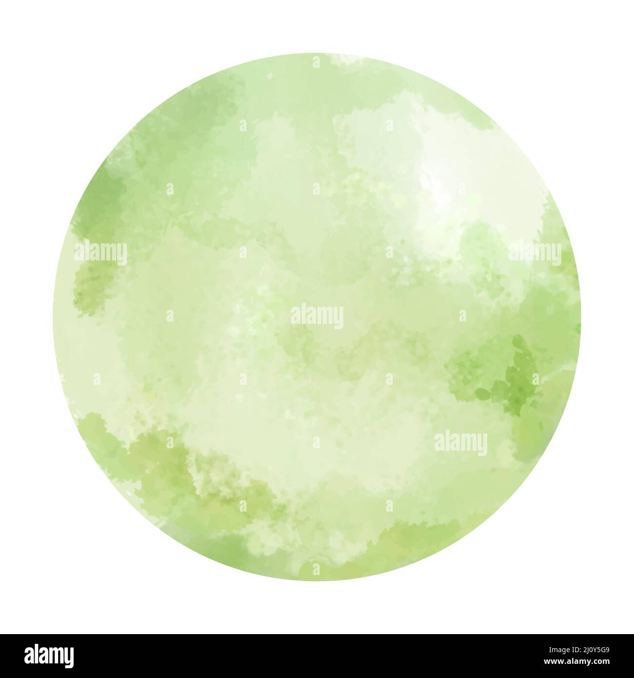 taches et gouttes d'eau rondes, élément peint à la main pour les médias sociaux. Illustration de Vecteur