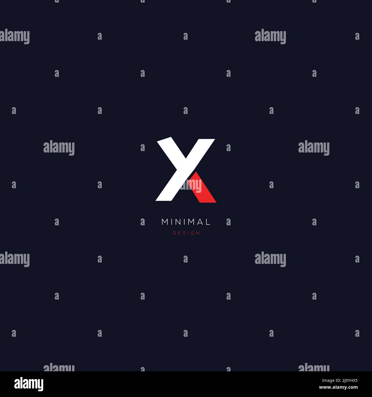 Lettre X icône logo design elements Illustration de Vecteur