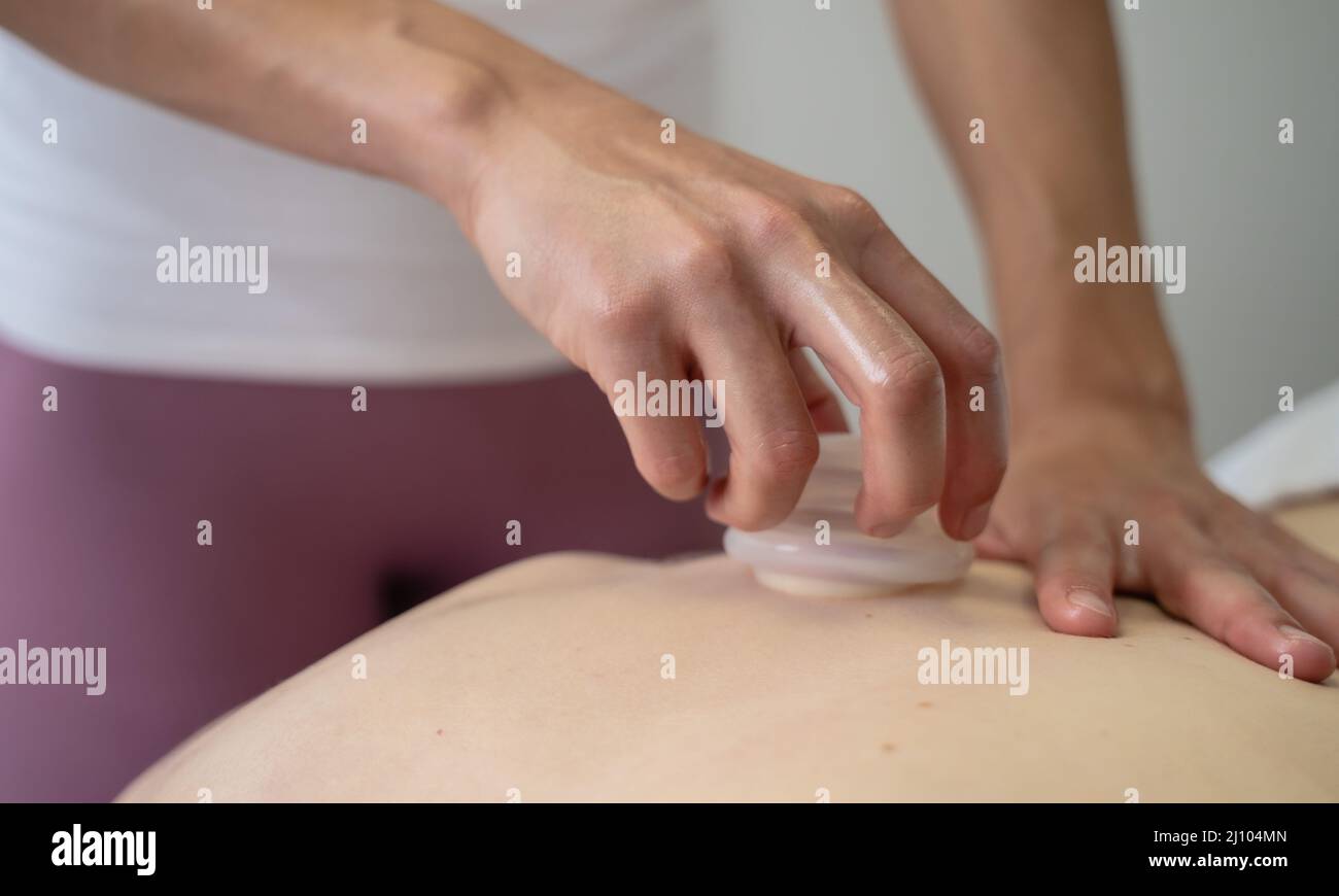 Massage, soin de relaxation Banque D'Images