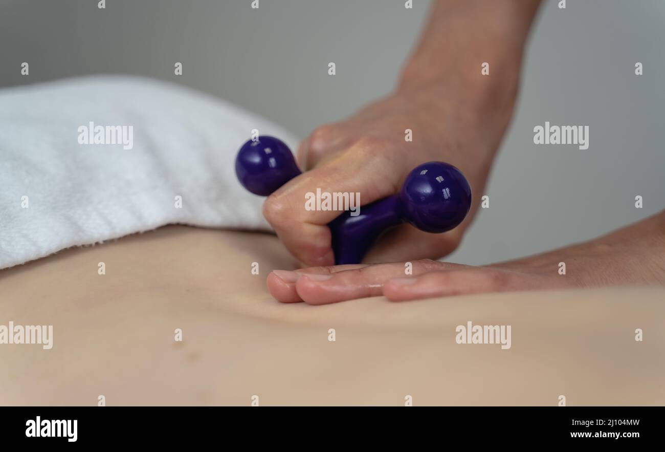 Massage, soin de relaxation Banque D'Images