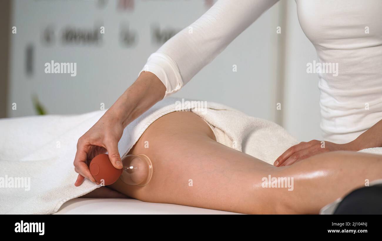 Massage, soin de relaxation Banque D'Images