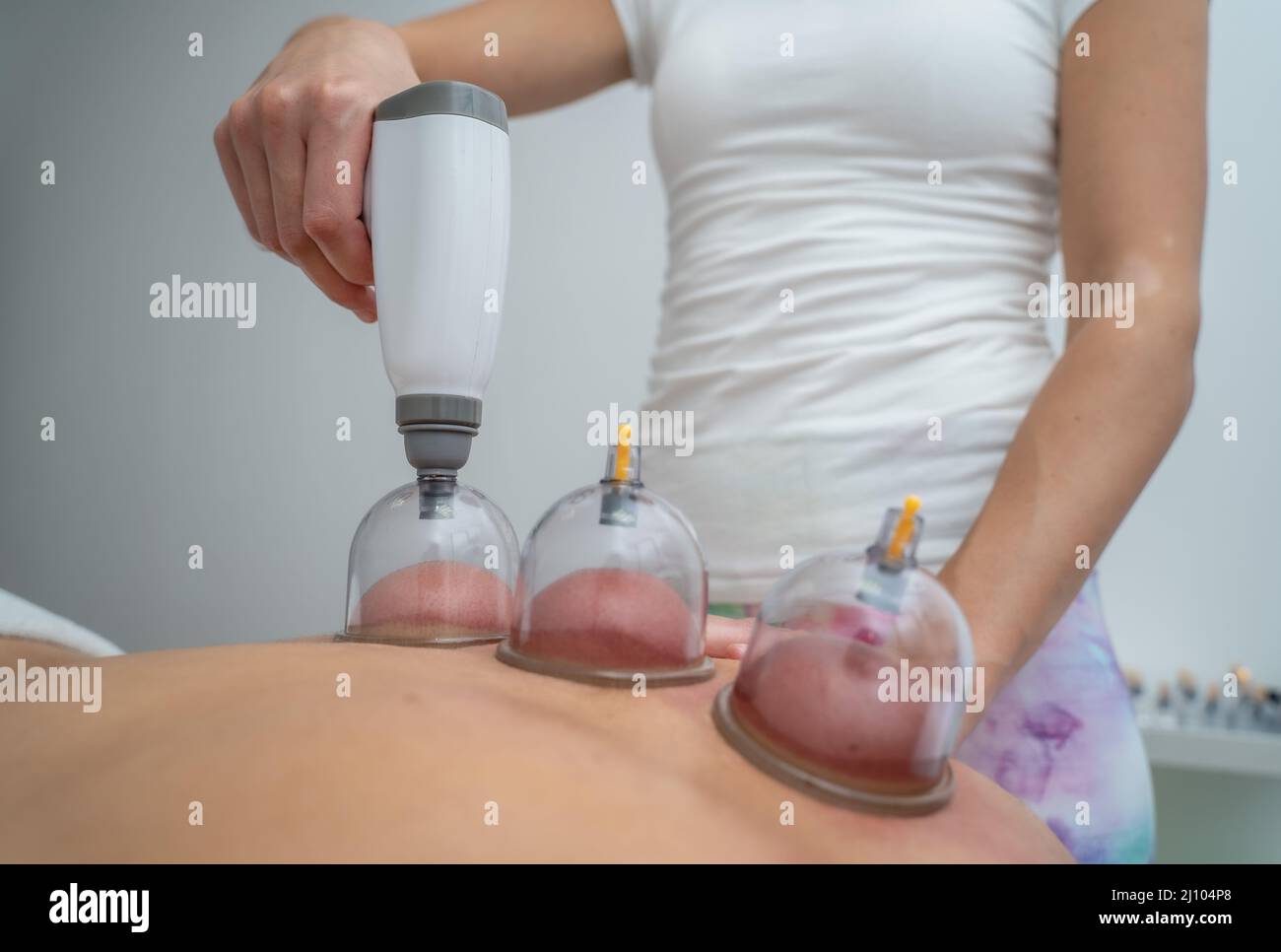 Massage, soin de relaxation Banque D'Images