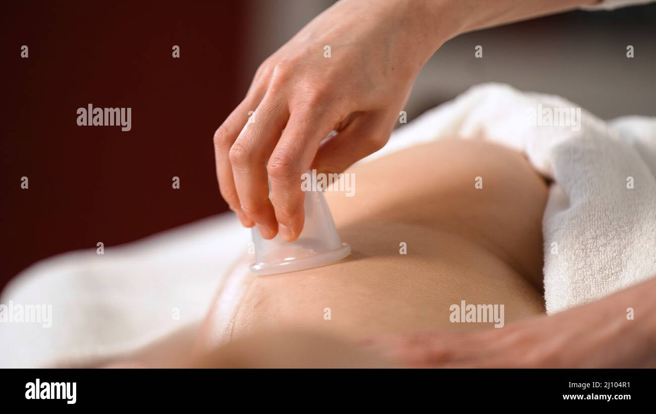 Massage, soin de relaxation Banque D'Images