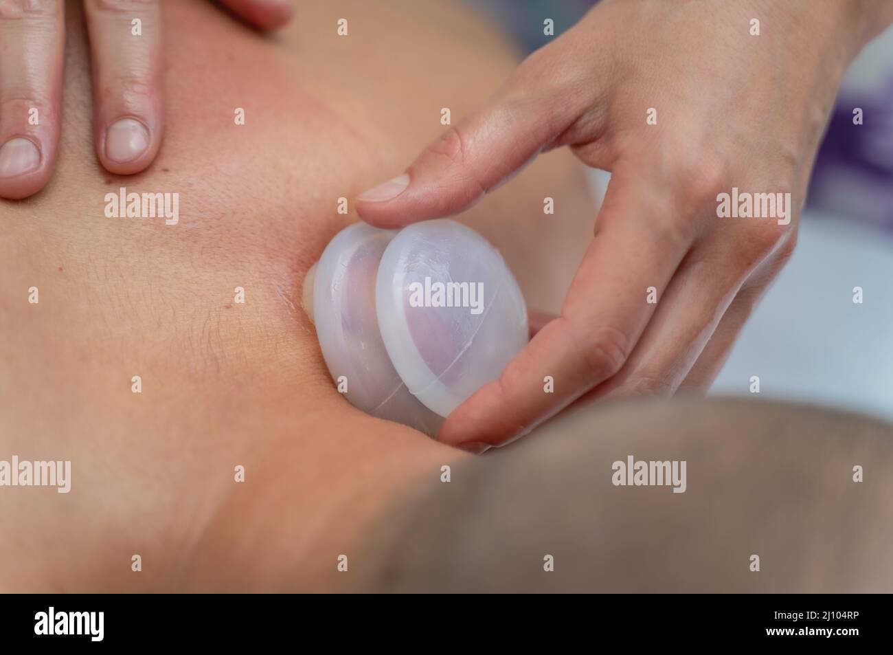 Massage, soin de relaxation Banque D'Images