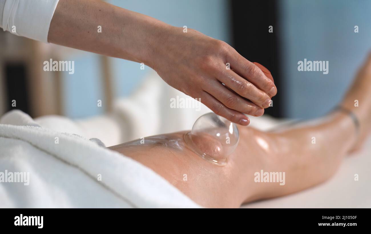 Massage, soin de relaxation Banque D'Images