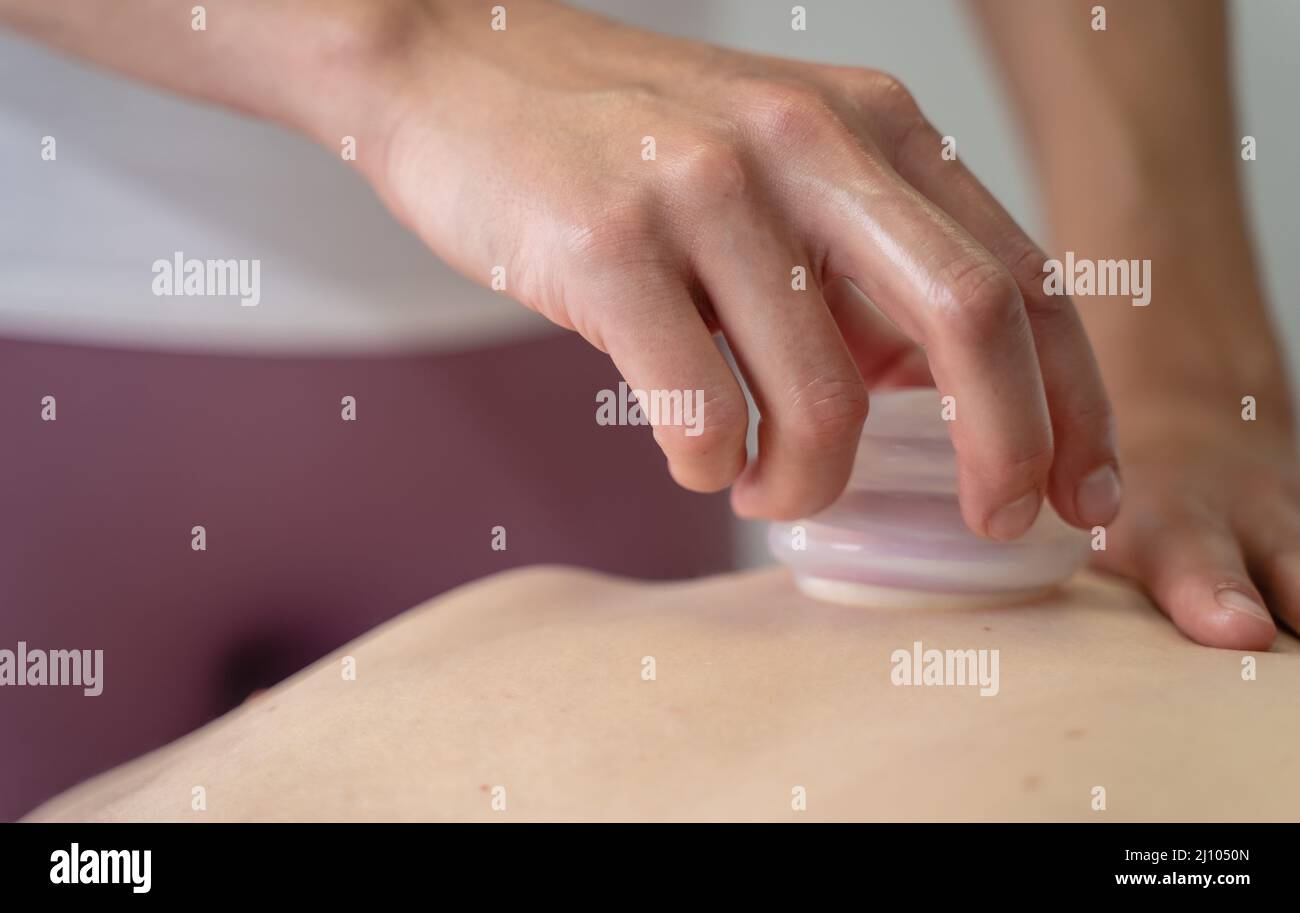 Massage, soin de relaxation Banque D'Images