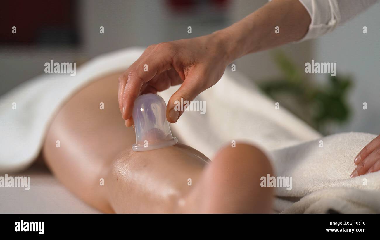 Massage, soin de relaxation Banque D'Images