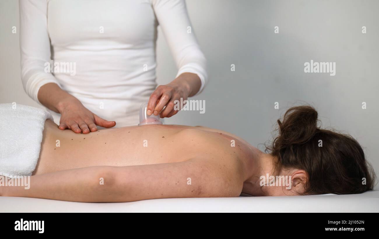 Massage, soin de relaxation Banque D'Images