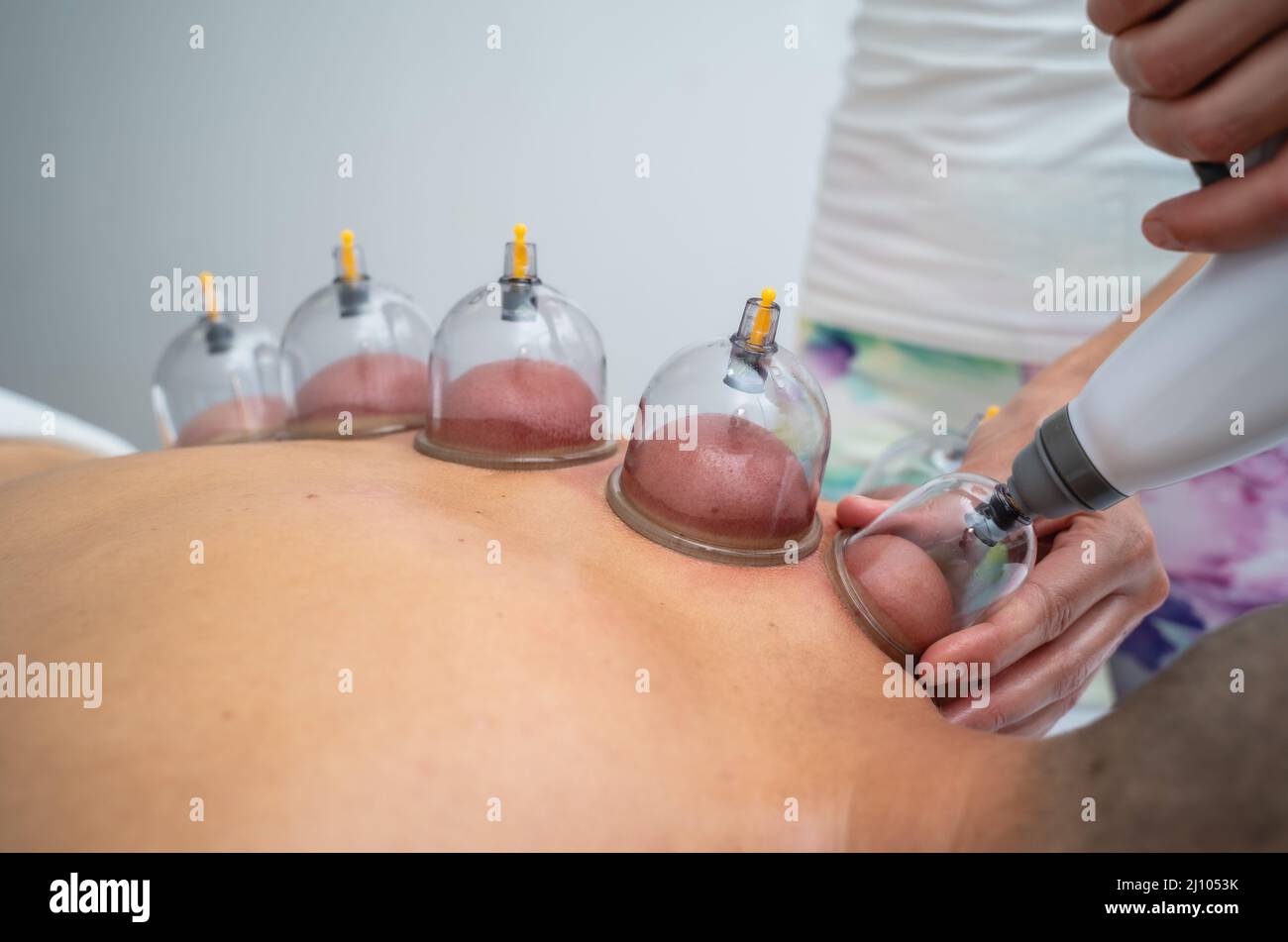 Massage, soin de relaxation Banque D'Images