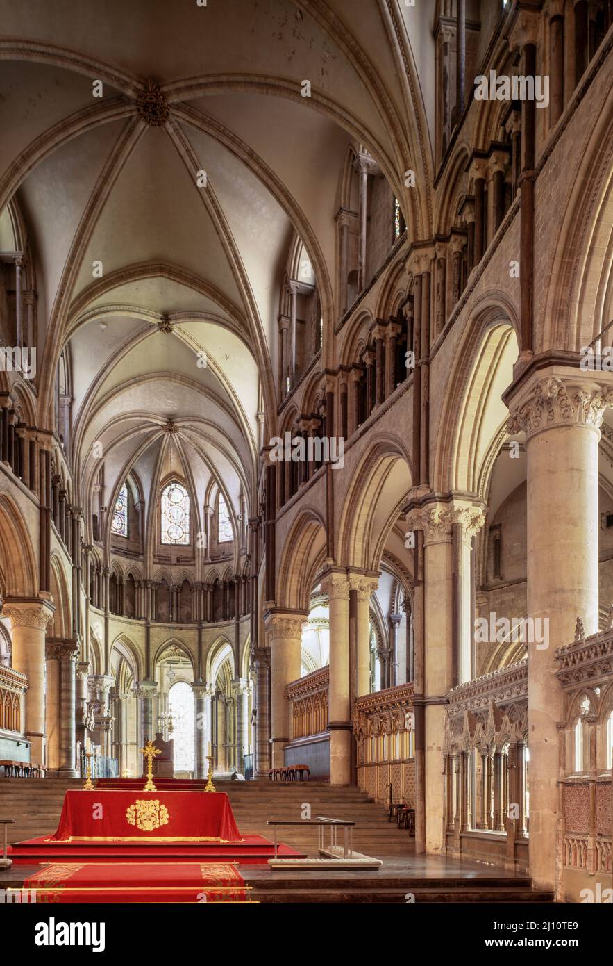 Canterbury, Kathedrale, Chor, Blick nach Osten Banque D'Images
