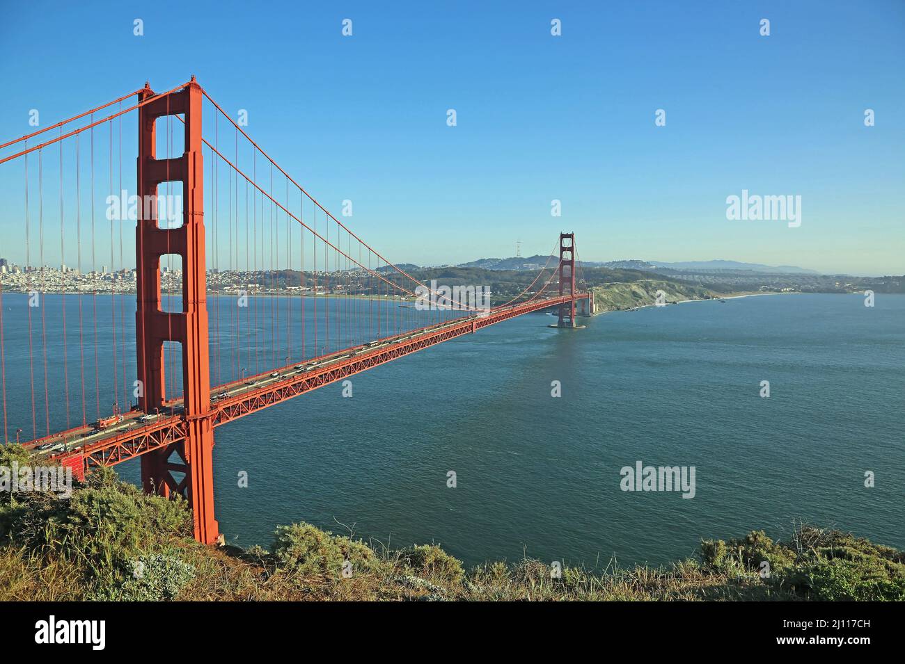 Golden Gate Strait - Californie Banque D'Images