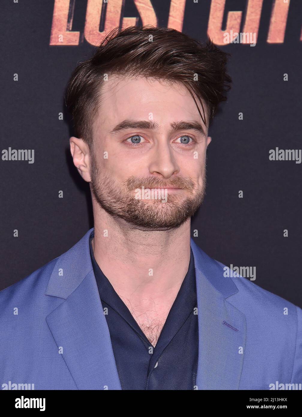 Los Angeles, Californie 21st mars 2022. Daniel Radcliffe assiste à la première de Paramount Pictures 'The Lost City' à Los Angeles Village Theatre le 21 mars 2022 à Los Angeles, Californie. Crédit : Jeffrey Mayer/JTM photos/Media Punch/Alay Live News Banque D'Images