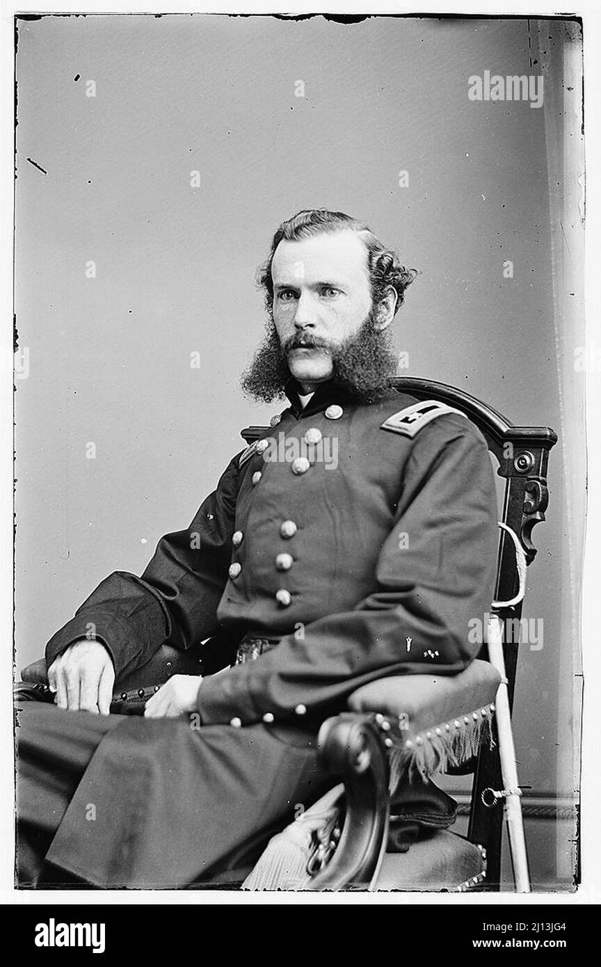 Photo d'époque de la Guerre de Sécession 1860s Banque D'Images