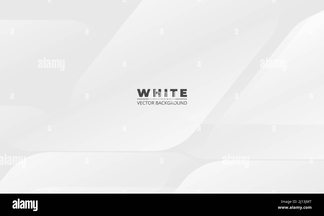 Motif graphique en arrière-plan abstrait moderne et blanc. Modèle de bannière blanche pour la conception de la présentation. Utilisé pour la présentation, l'affiche, l'entreprise, Illustration de Vecteur