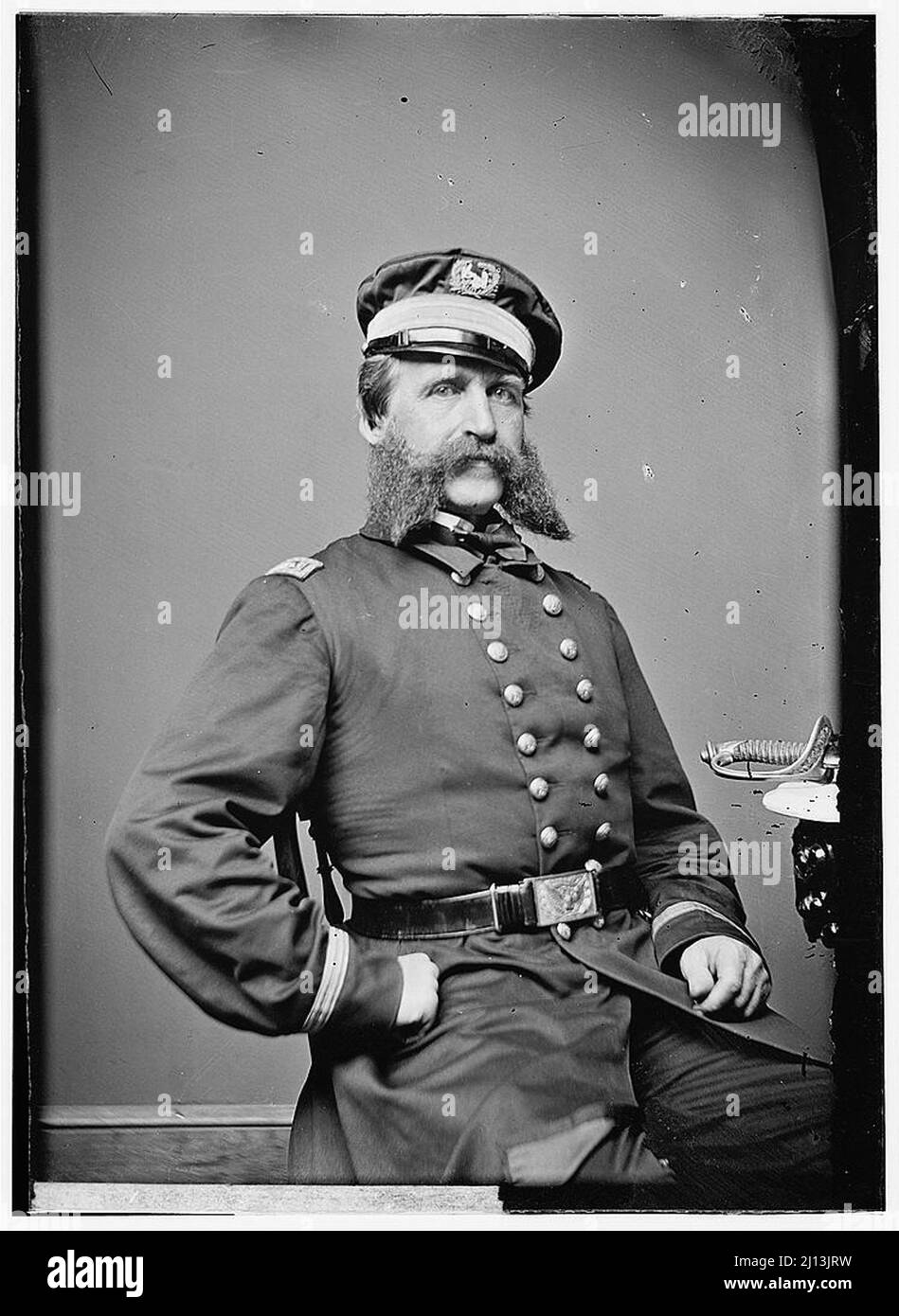 Photo d'époque de la Guerre de Sécession 1860s Banque D'Images