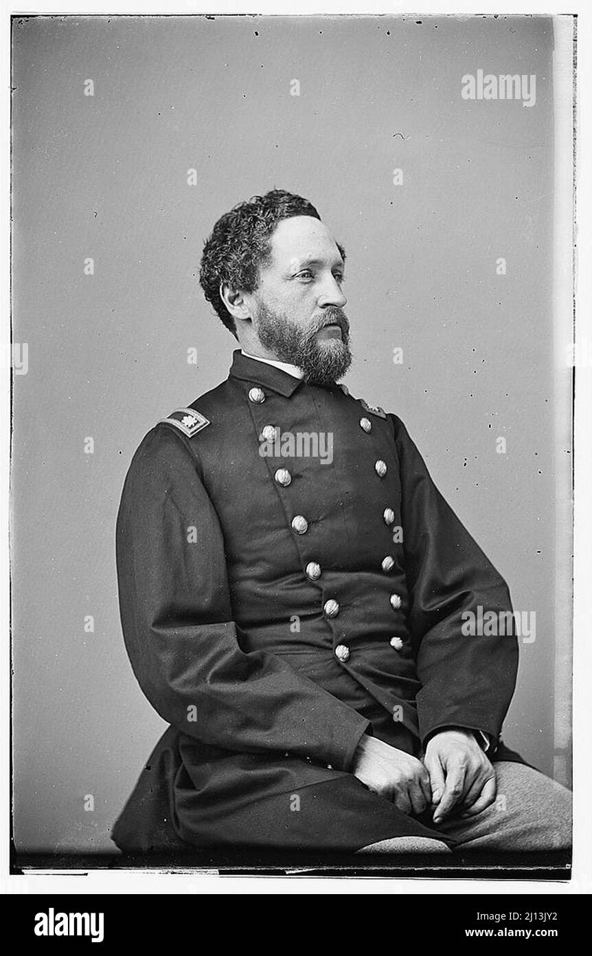 Photo d'époque de la Guerre de Sécession 1860s Banque D'Images