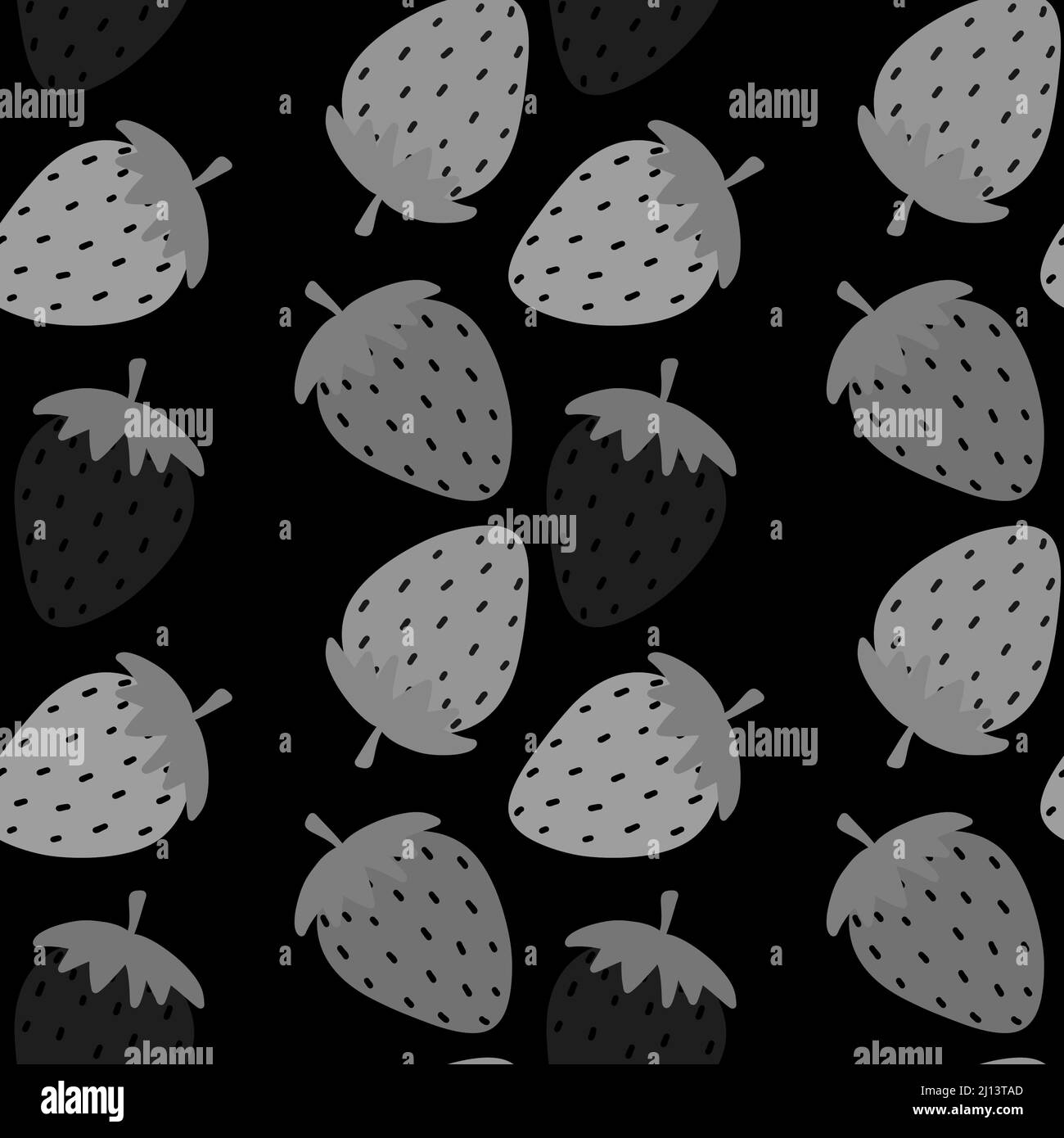 Motif fraise sans couture pour les tissus et les textiles, l'emballage et les cadeaux, les cartes et le linge de maison et les enfants Banque D'Images