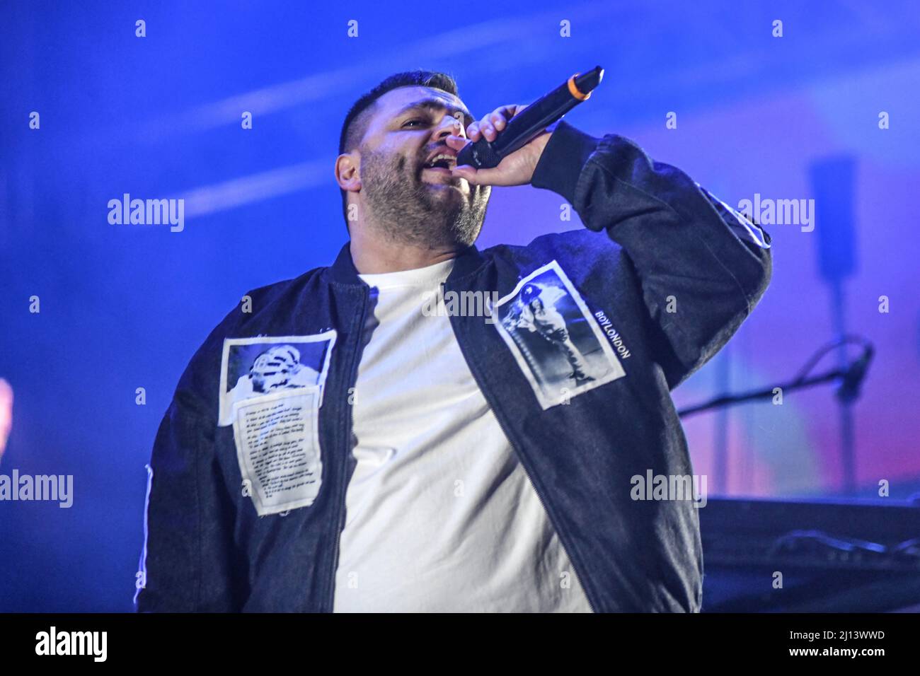 Coby. Concert du nouvel an de Belgrade 2021-2022. Serbie Banque D'Images