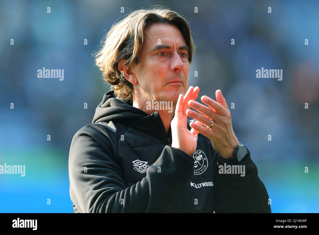 THOMAS FRANK, RESPONSABLE FC BRENTFORD, 2022 Banque D'Images