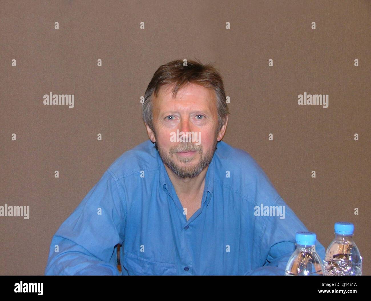 David Dixon, acteur et scénariste anglais de la télévision et du cinéma, connu pour la série télévisée 1981 The Hitchhiker's Guide to the Galaxy dans laquelle il a joué le rôle de Ford Preect Banque D'Images