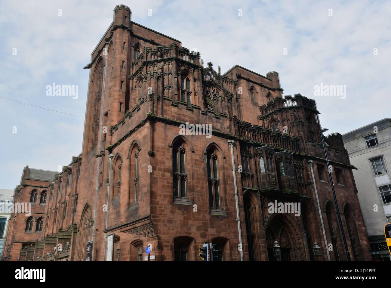 John Rylands Library, Manchester Banque D'Images