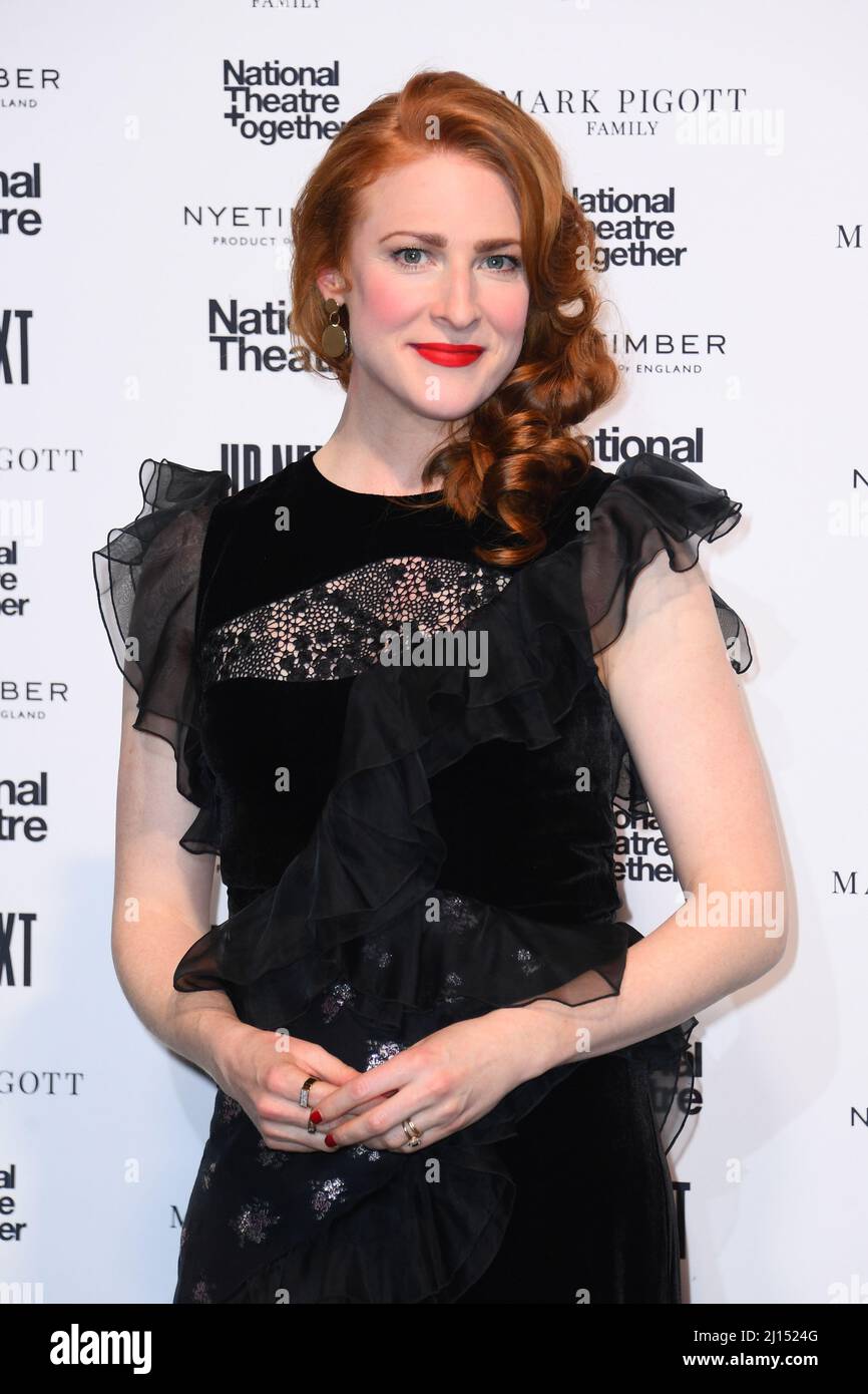 Londres, Royaume-Uni. 22 mars 2022. Rosalie Craig assiste au gala du Théâtre national Up Next, au Théâtre national de Londres. Date de la photo: Mardi 22 mars 2022. Le crédit photo devrait se lire: Matt Crossick/Empics/Alamy Live News Banque D'Images