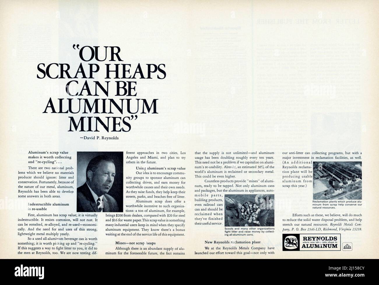 Vintage 4 août 1969 publicité « ports Illustrated », États-Unis Banque D'Images