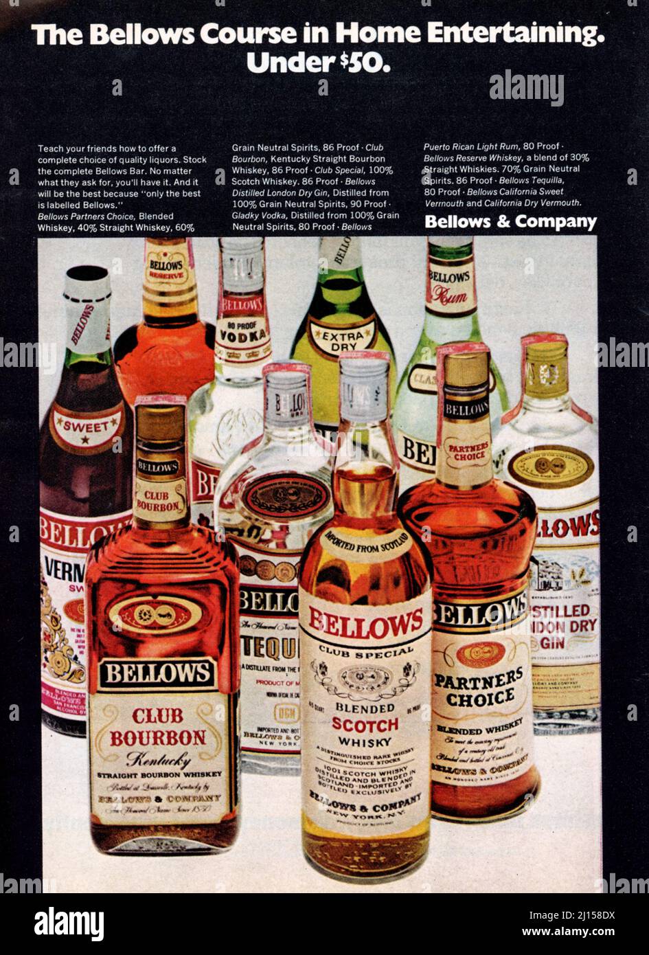 Vintage 4 août 1969 publicité « ports Illustrated », États-Unis Banque D'Images