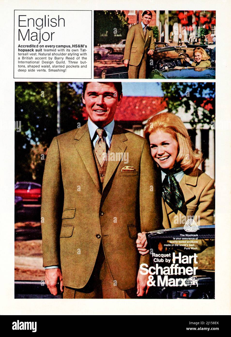 Vintage 4 août 1969 publicité « ports Illustrated », États-Unis Banque D'Images