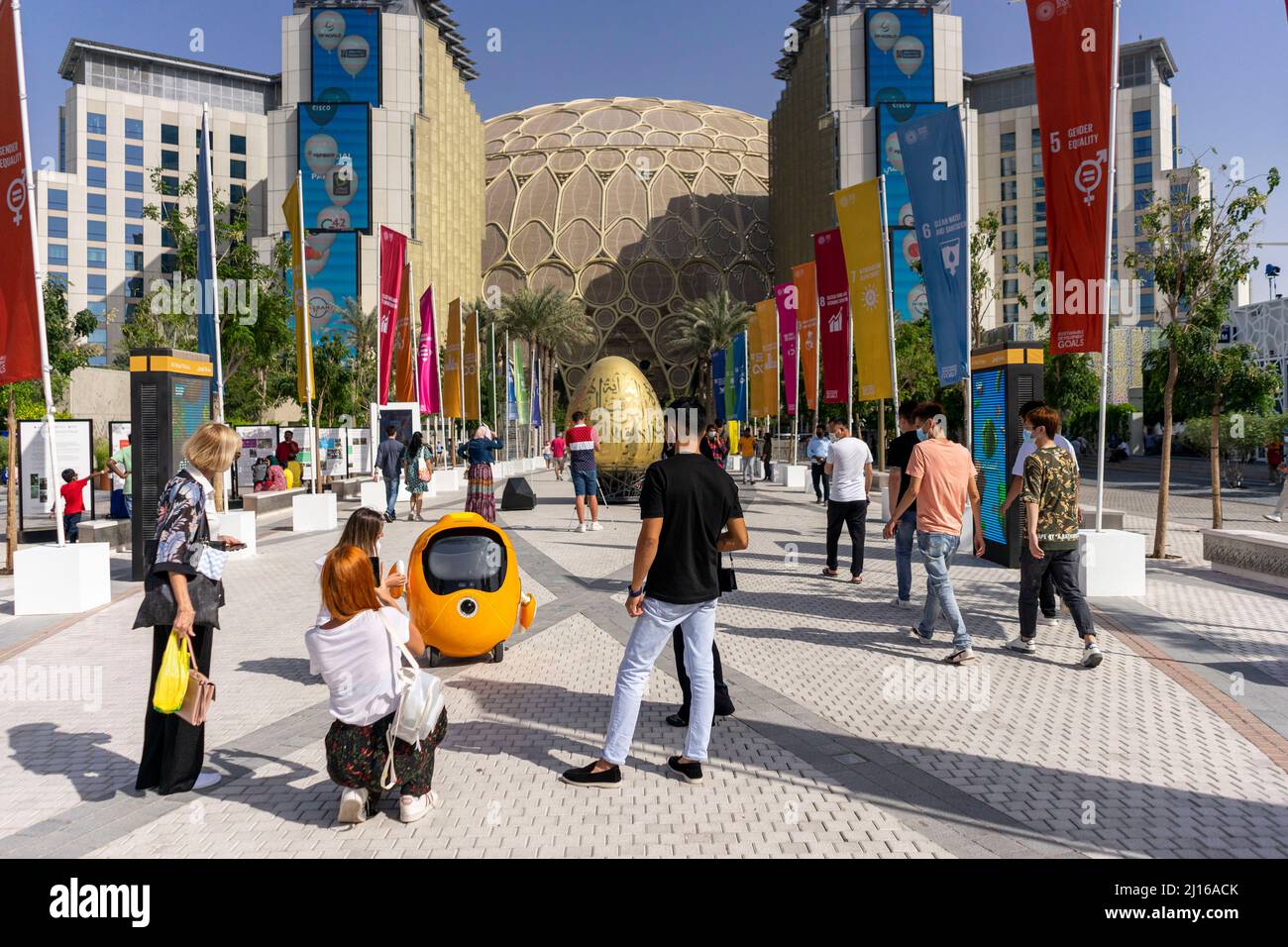 Exposition universelle EXPO 2020 Dubaï Banque D'Images